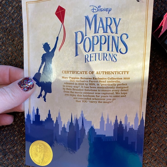 Mary Poppins Returns inverted umbrella - Picture 7 of 8